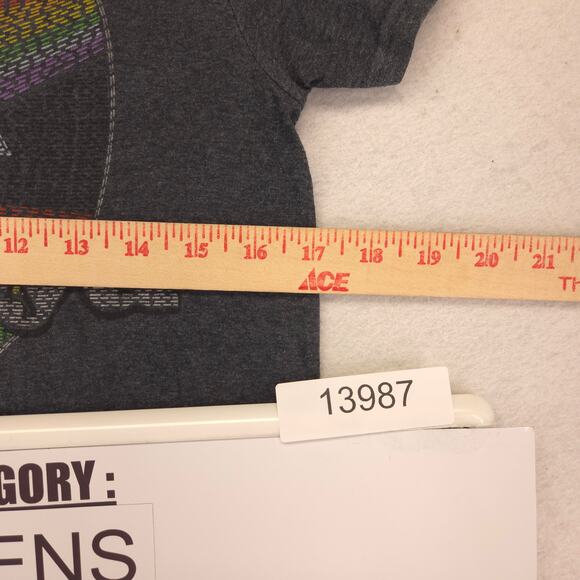 Pink Floyd The Dark Side of the Moon Band Graphic T Shirt Adult Mens Size S Gray - Picture 7 of 9